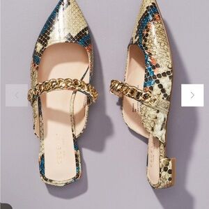 Cecilia New York chain Slides 6.5. Anthropologie